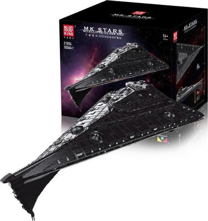 Actual product image Mould King battleship Eclipse