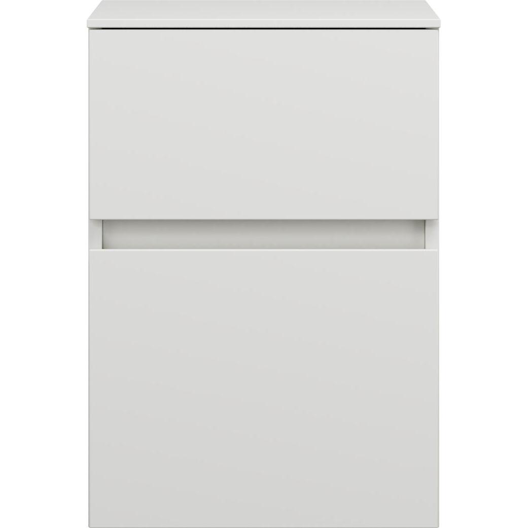 burgbad, Badezimmerschrank, Lin20 Unterschrank, 2 Auszüge in der Tiefe 407, 400x407x580mm, USIT040