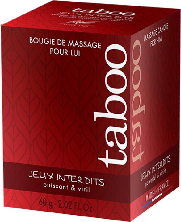 Immagine prodotto Ruf Tabù Candela Massaggio Uomini Jeux Interdits Odore Lichene