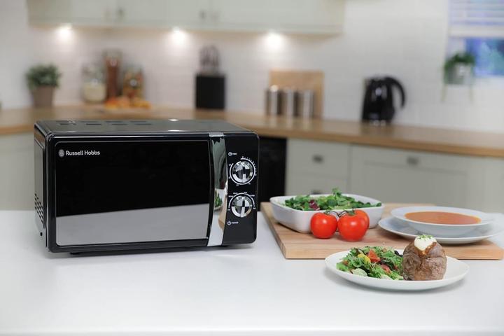Actual product image Russell Hobbs Mikrowelle RHMM701B mit 5 Leistungsstufen (17 l)