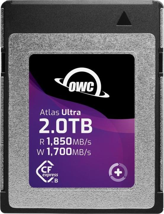 Produktbild OWC Atlas Ultra CFexpress 2.0 Type B Memory Card 2TB (2000 GB, CFexpress Typ B)