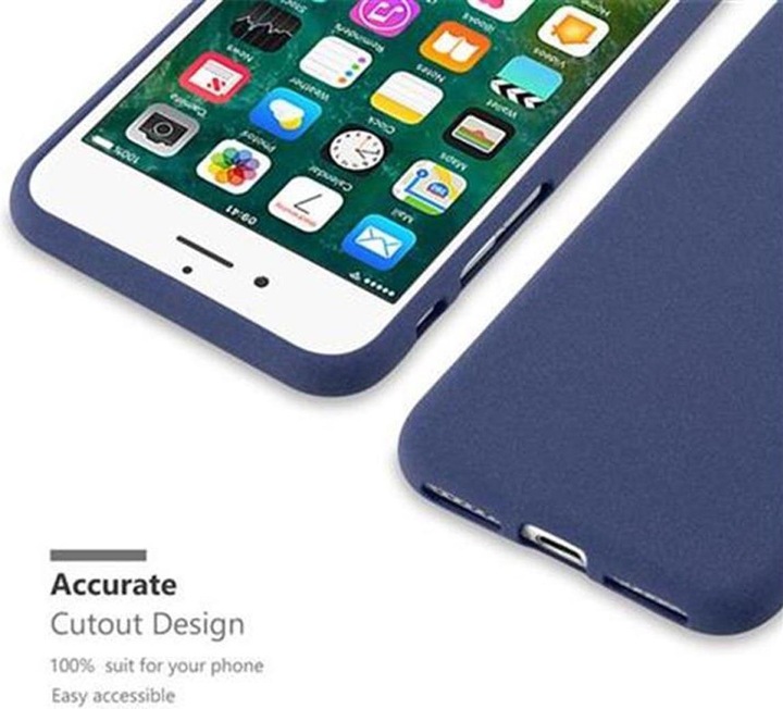 Produktbild Cadorabo TPU Frosted Cover (Apple iPhone SE (2nd Gen), Apple iPhone 7)