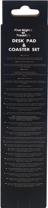 Actual product image Fanattik Five Nights at Freddy's desk mat & coaster (80 x 30 cm)