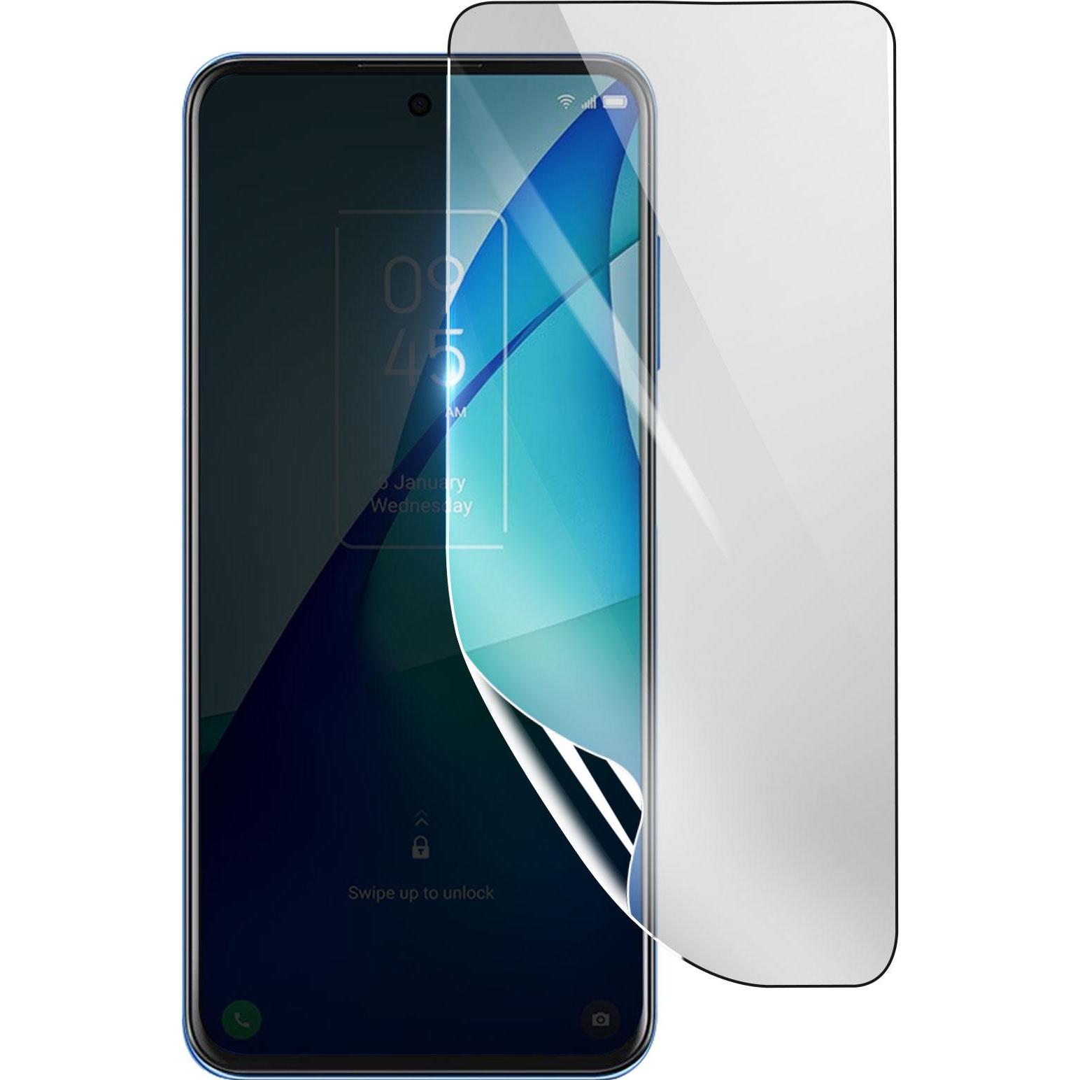 3MK Hydrogel Bildschirmfolie für Tcl 20L Plus (1 Stück, TCL 20L Plus), Smartphone Schutzfolie, Transparent