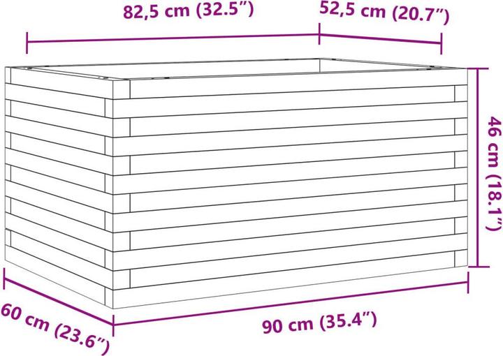 Produktbild vidaXL Pflanzgefäss