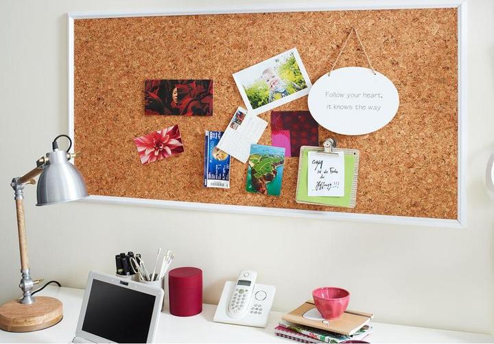 Actual product image Decosa Corkboard (Bulletin board, 50 x 100 cm)