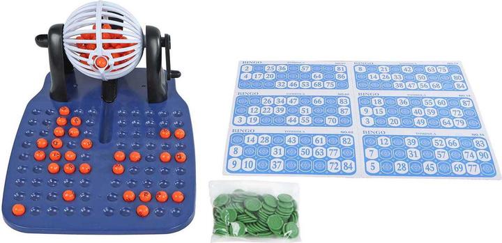 Bingo Mill 90 Zahlenchips und 48 Spielkarten