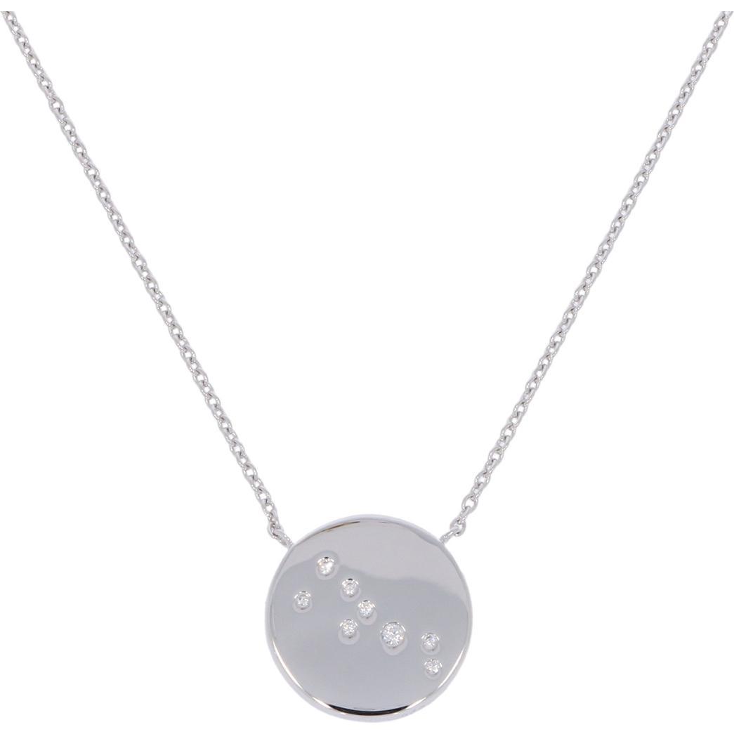 Sif Jakobs, Halsschmuck, Collier Zodiaco Stier silber, (925 Sterling Silber, 48 cm)