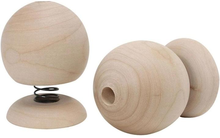 Actual product image Creativ Company Wooden bouncy figures, 12 pieces.