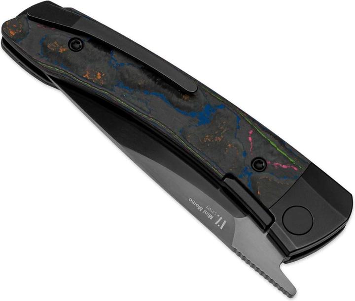 Immagine prodotto Kizer Mini MoMo S35VN Ti Camo CF 80's (8.10 cm)