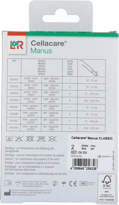 Produktbild Cellacare Manus Classic Grösse 2 links