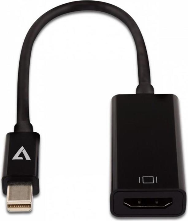 Image du produit V7 Mini DP à HDMI Noir Minceur (Mini DP, 1.90 cm)