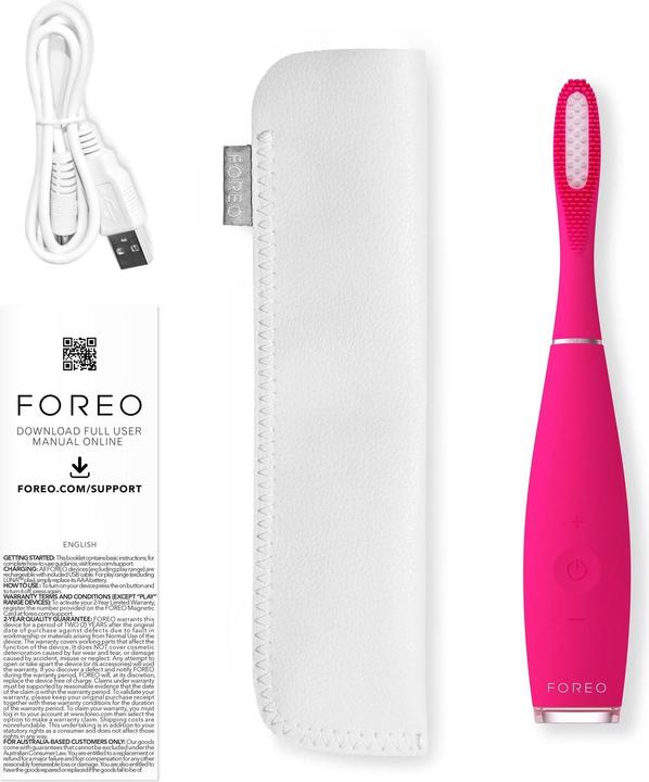 Actual product image Foreo Sonic Toothbrush Issa 3 Fuchsia (Sonic toothbrush)