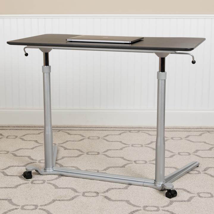Actual product image Flash Furniture SitDown Ergonomic Computer Table Standing Desk