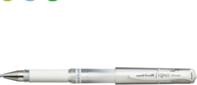 Produktbild Uni-ball Roller Signo broad (Weiss, 1 x)