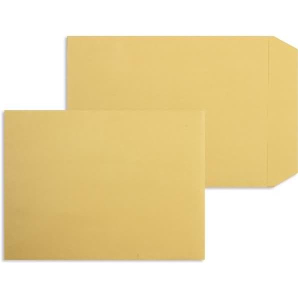 Blanke, Versandtasche + Luftpolstertasche, Versandtaschen 255x315mm 90g/qm ohne VE=250 Stück braun (250 x)