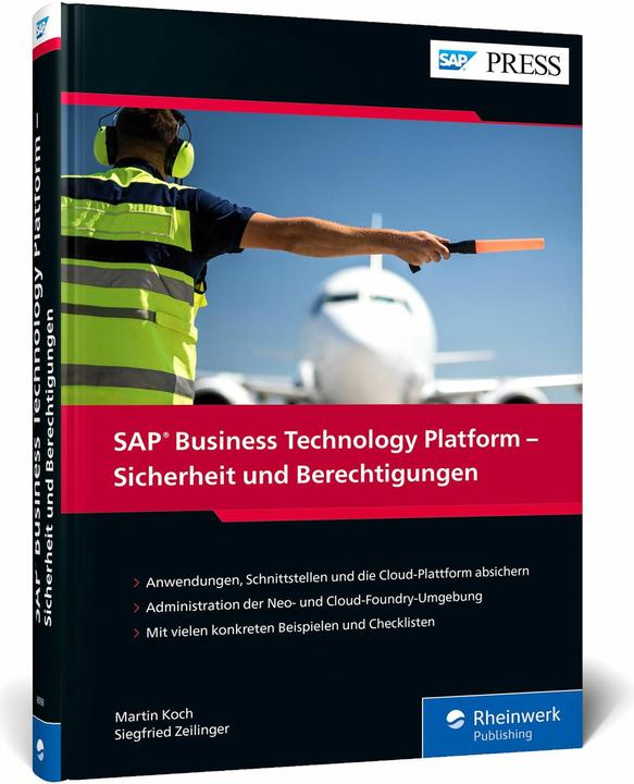 Actual product image SAP Business Technology Platform - Security and Authorizations (German, Martin Koch, 2021)