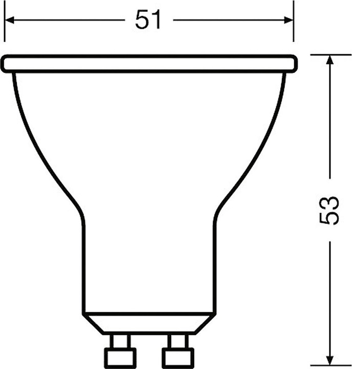 Produktbild Osram Led Star Par16 (GU10, 4.50 W, 345 lm, 1 x, F)