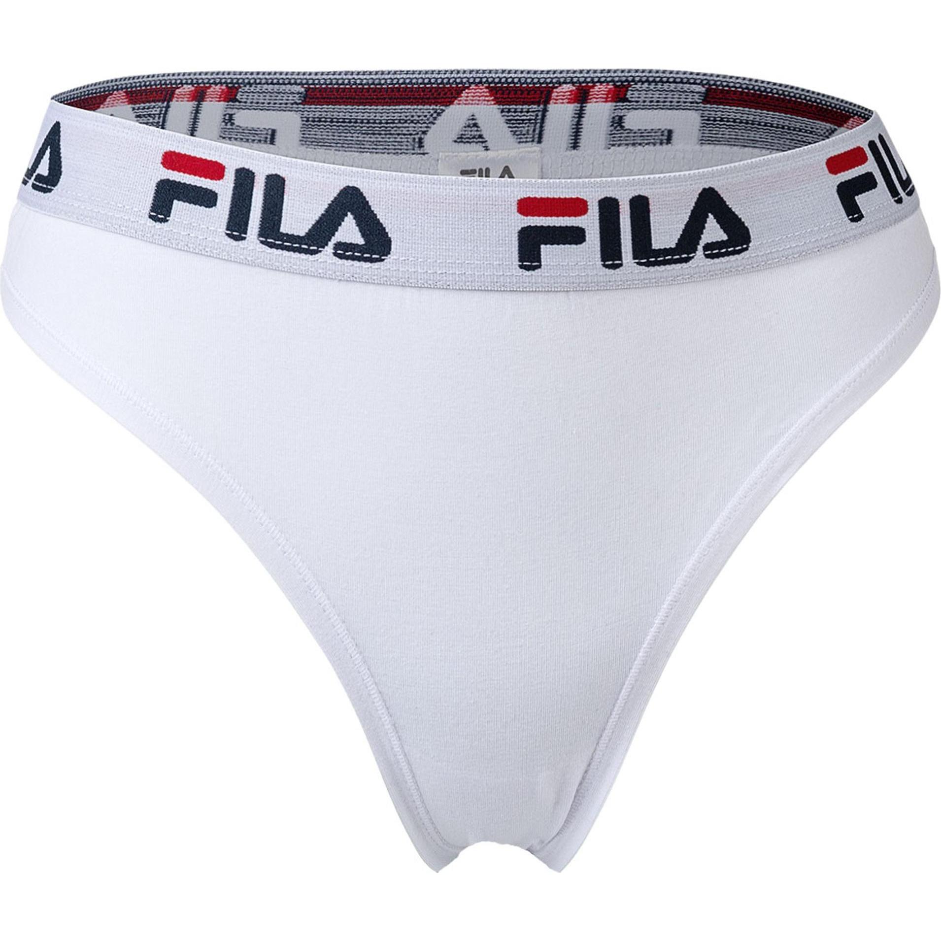 FILA, Damen, Unterhosen, String, Weiss, (XL, Einzelpack)