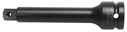 Produktbild Bahco 1/2" Verlängerung mit Vierkantantrieb in phosphatierter Ausführung, 125 mm