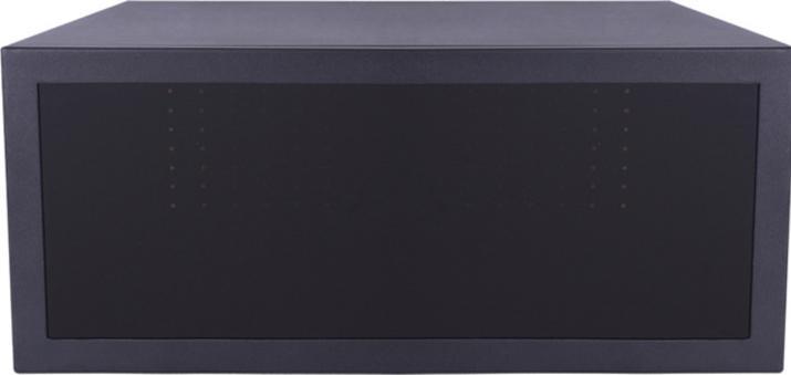 Multibrackets Mediabox 1 per stand pubblico, nero, terra