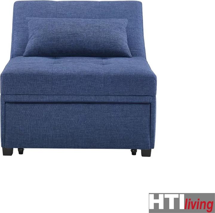Produktbild HTI-Living Schlafsessel Magarete Blau