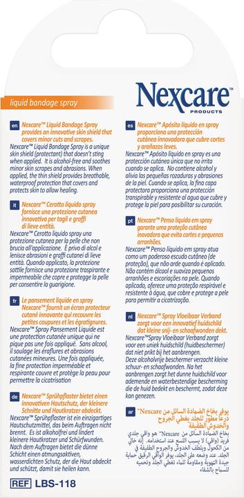 Nutritional values and ingredients Nexcare - (1 x)