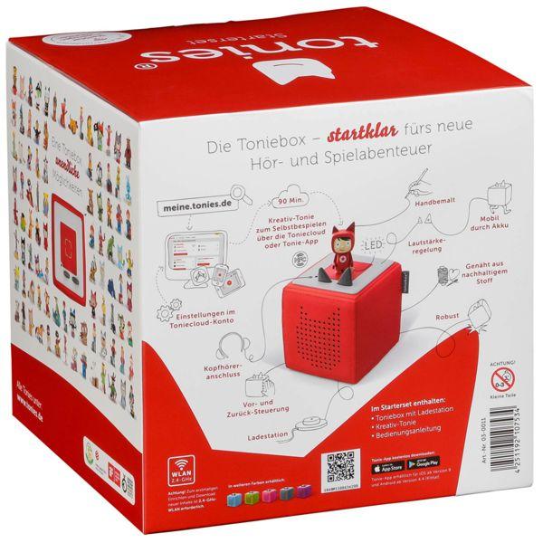 Produktbild Tonies Toniebox Starterset Rot (Kreativ-Tonie) (Deutsch)