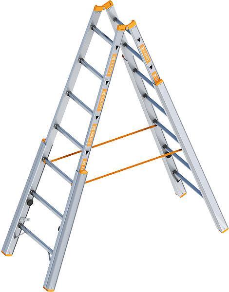 Actual product image Layher Stair Stepladder (Multi-purpose ladder, 210 cm)