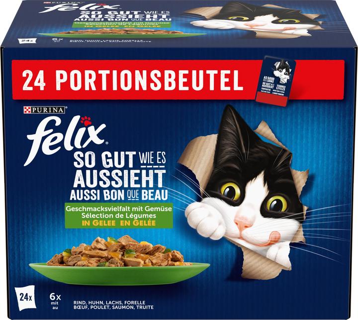 Felix Fleisch mit Gemüse (Adult, 24 Stk., 2040 g)