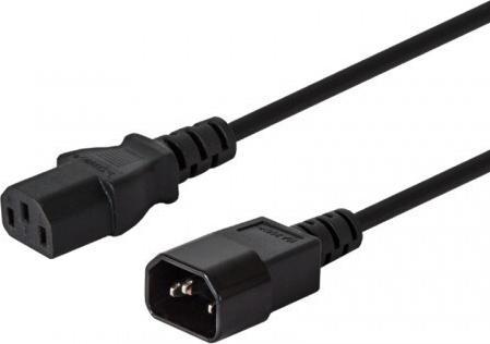 Produktbild Savio Komputerowy przedłużacz zasilający IEC: C14-C13, 1,2m, wielopak 10 szt., CL-99 (1.20 m)