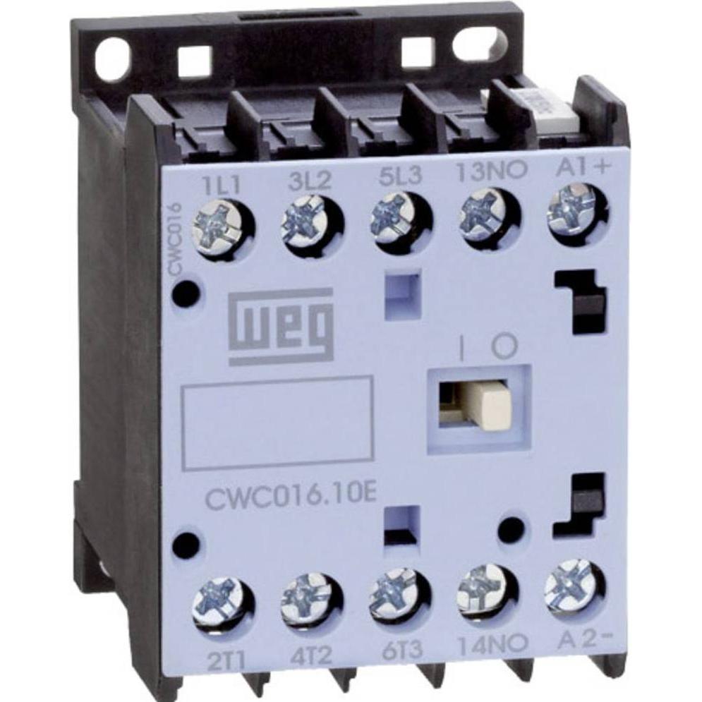 Thumbnail - Weg CWC012-01-30D24 Schütz 3 Schliesser 5.5 kW 230 V/AC 12 A mit Hilfskontakt, Relais
