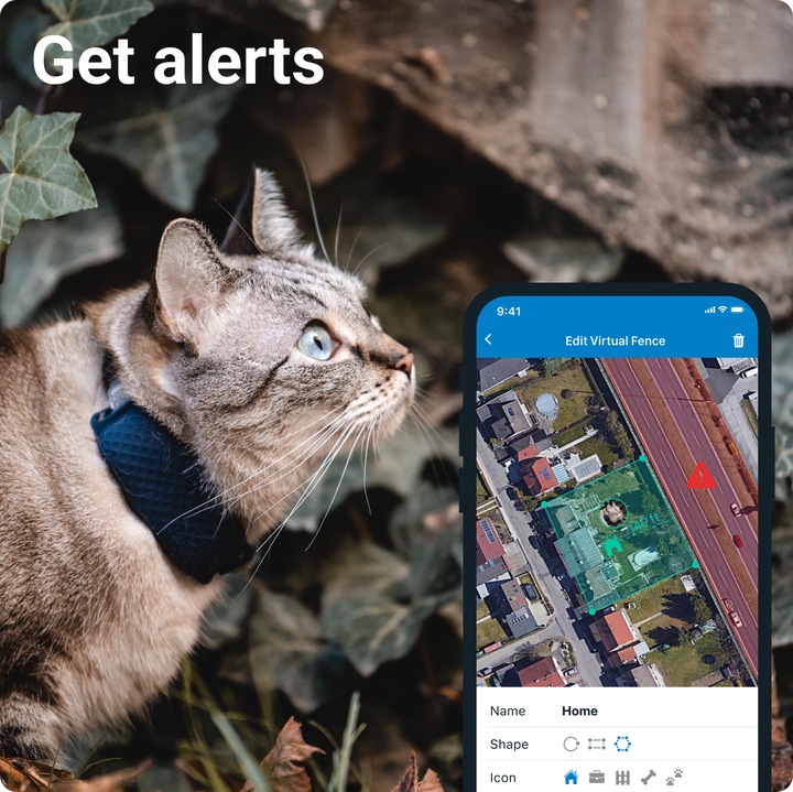 Immagine prodotto Tractive GPS 4 Localizzatore GPS per gatti (Gatto)