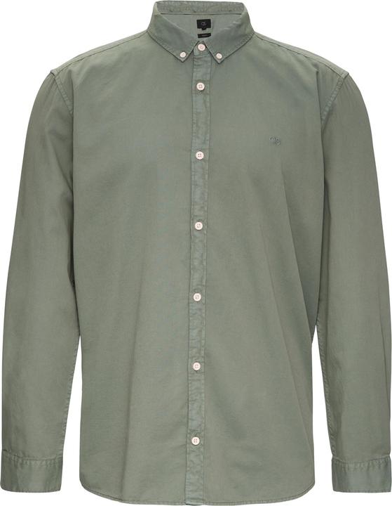 S.Oliver Hemd Garment Washed Hemd mit Logo-Stickerei (XS)