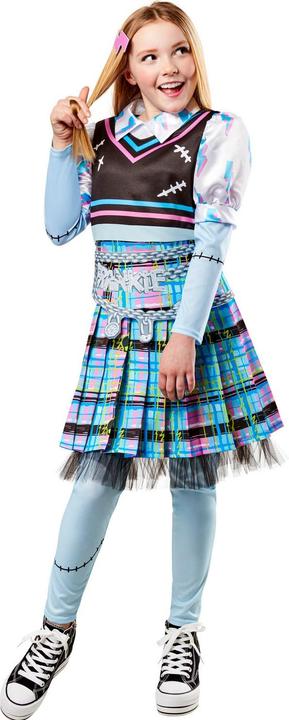 Monster High Childrens/Kids Deluxe Frankie Stein Costume Set