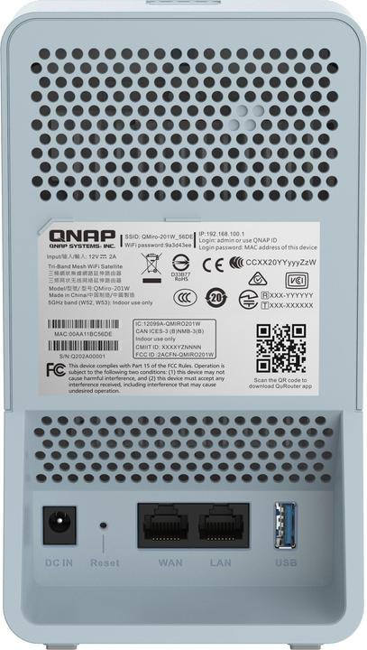 Produktbild QNAP Adapter QMiro-201W