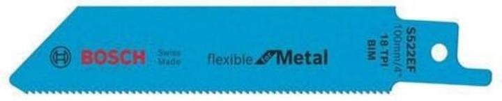 Actual product image Bosch Professional Zubehör Reciprocating saw blade S 522 EF, Flexible for Metal, 5-pack