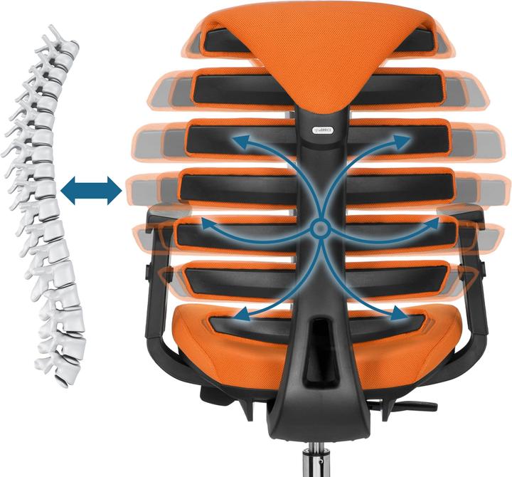 Actual product image Hjh Office ERGO LINE II (45 - 55 cm)