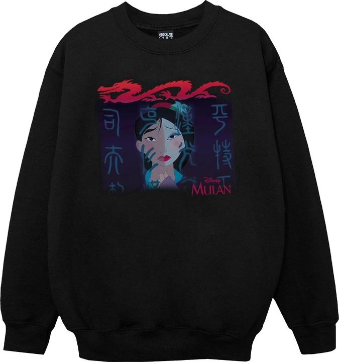 Produktbild Disney Mulan Geisha Face Sweatshirt Mädchen (116)