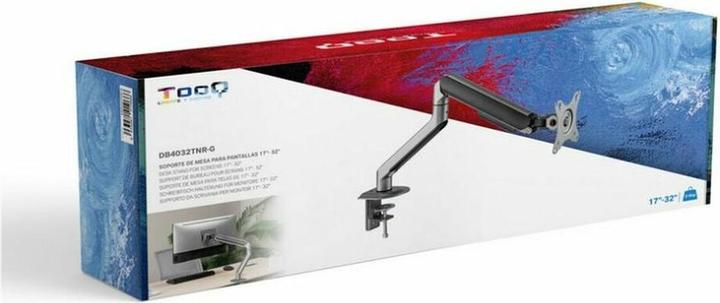 Produktbild Tooq Technology DB4032TNR-G Flachbildschirm-Tischhalterung 81,3 cm (32" ) Schwarz Tisch/Bank (Tisch, 32", 9 kg)