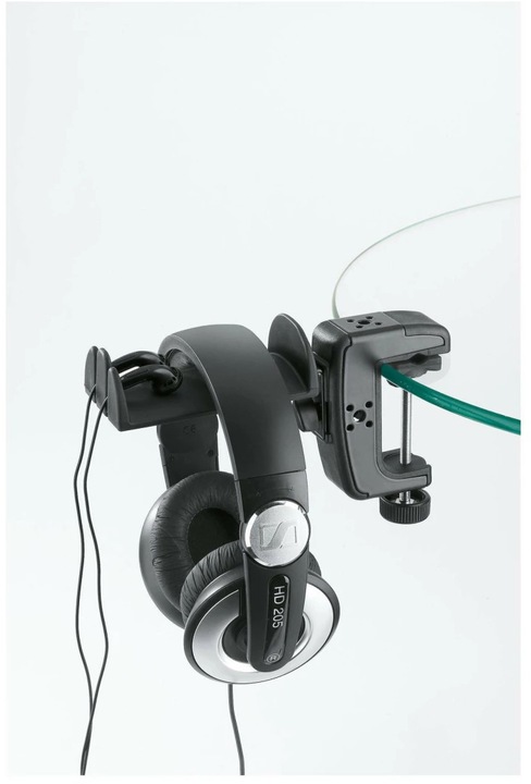 Actual product image K&M Headphone holder with table clamp 16085