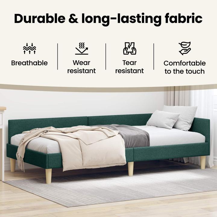 Actual product image vidaXL Modernes Bettgestell (80 x 200 cm)