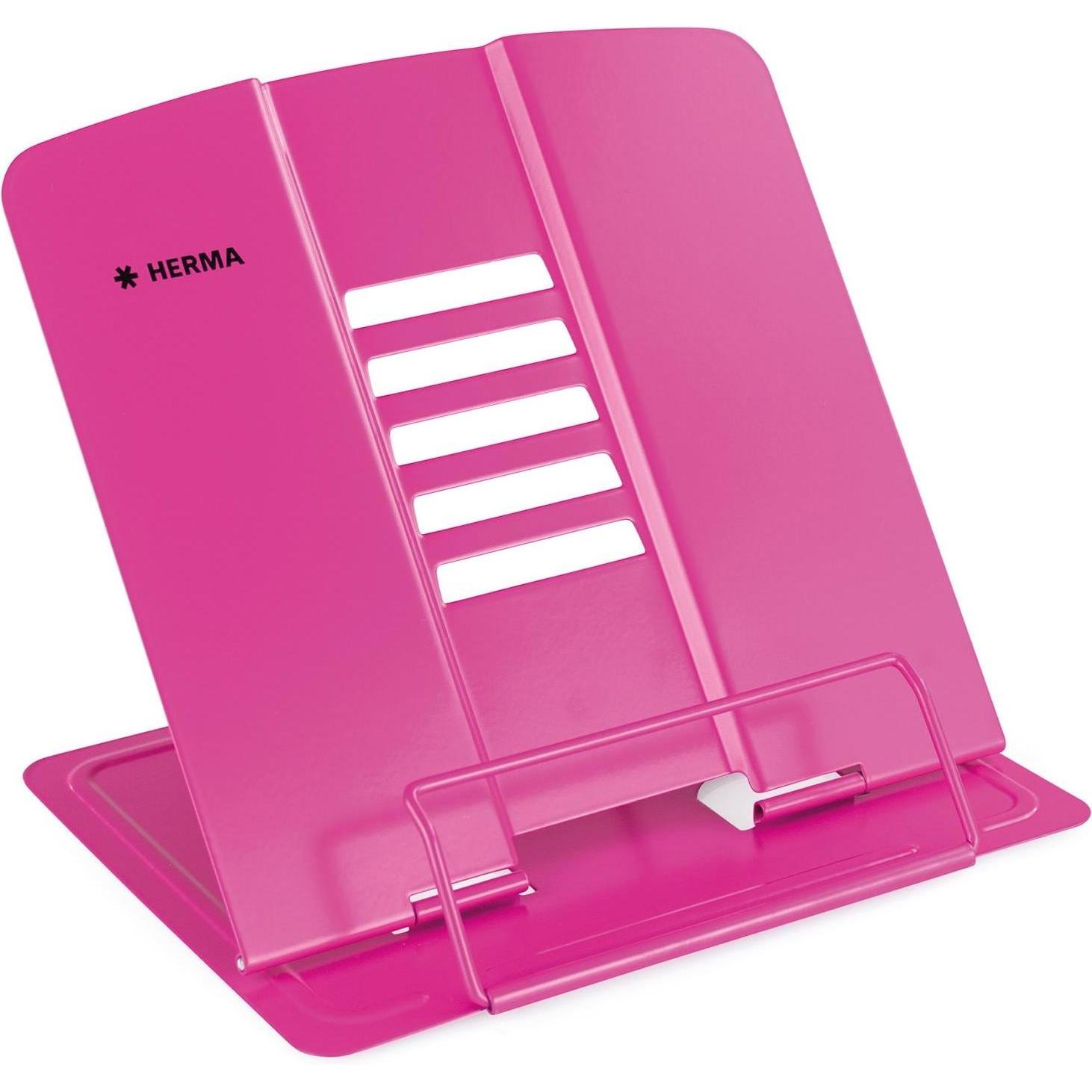 Thumbnail - Herma, Buchstütze, Dokumentenhalter 19.8 x 19 x 15.7 cm Pink (3 x 20.5 x 23 cm)
