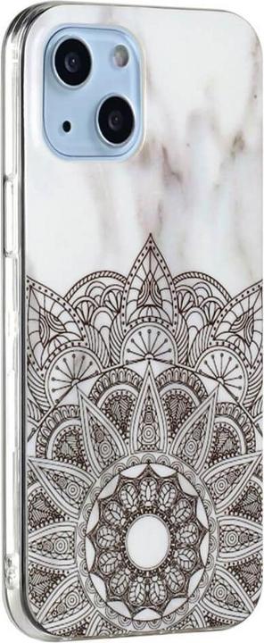 Image du produit Cover-Discount iPhone 14 Plus - Etui en caoutchouc silicone Marbre Mandala (Apple iPhone 14 Plus)