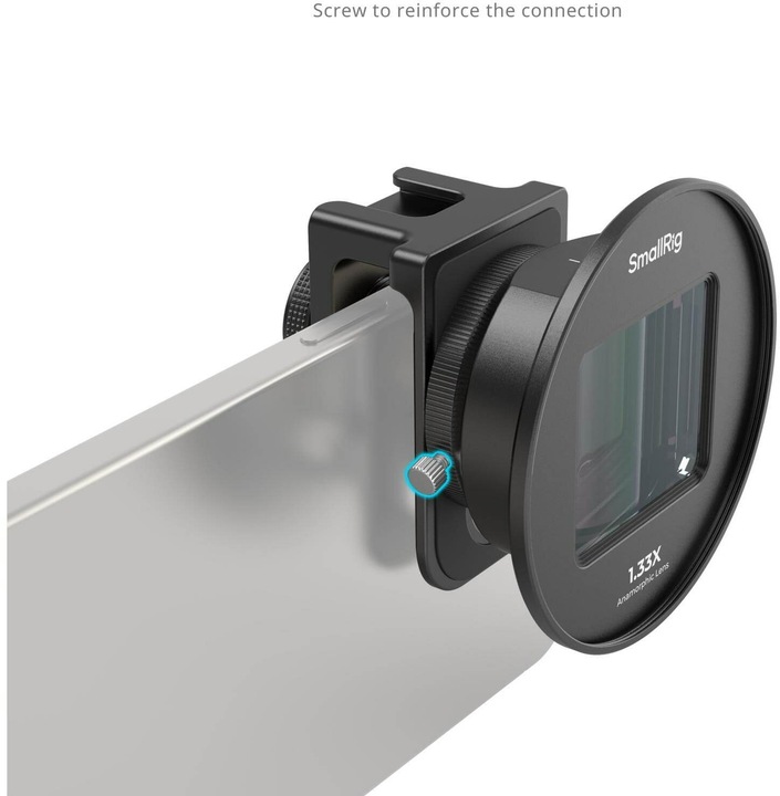Image du produit SmallRig Lentille anamorphique pour appareil mobile (monture en T) (Accessoires vidéo divers)