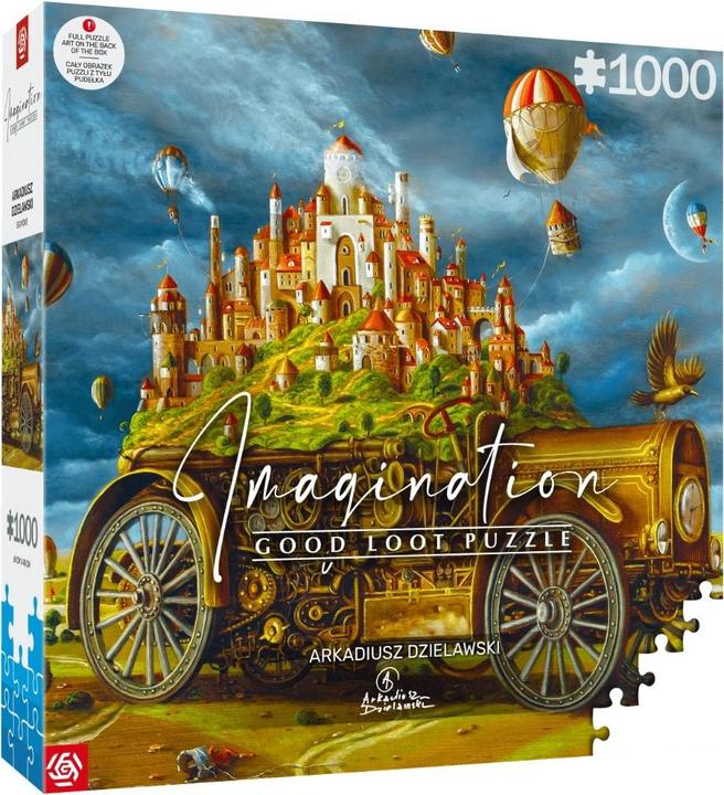 Produktbild Cenega Puzzle Good Loot Imagination Puzzle: Arkadiusz Dzielawski Wielka Przeprowadzka 1000 elementów (1000 Teile)