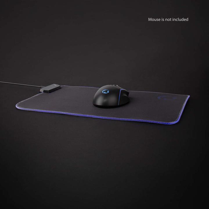 Immagine prodotto Nedis Tappetino per mouse da gioco | Gomma / Microfibra | Nero (XL)