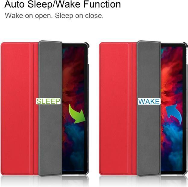 Actual product image MU Classic Triple foldable leather cover (Tab P11 Pro)