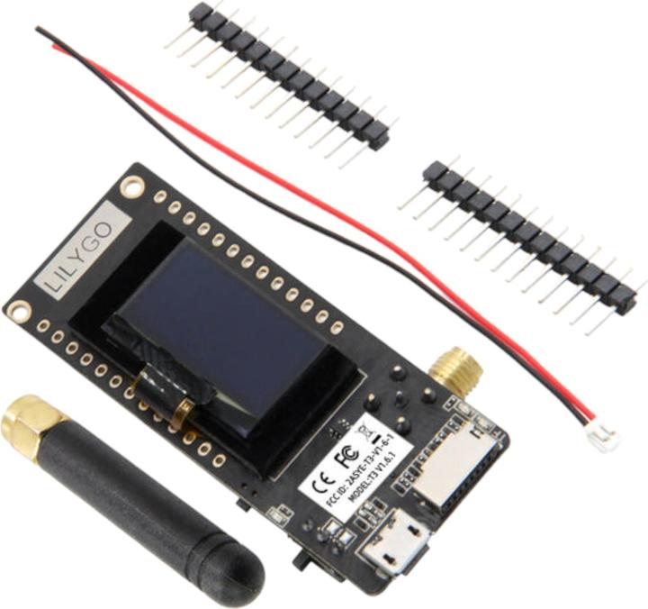 Produktbild Lilygo TTGO LoRa32 433MHz 0.96 Inch OLED Display mit LoRa, Bluetooth und Wi-Fi