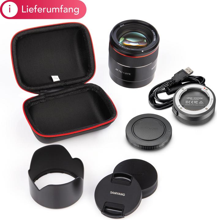 Produktbild Wiltec F1,8 (Sony E, Vollformat, APS-C / DX)